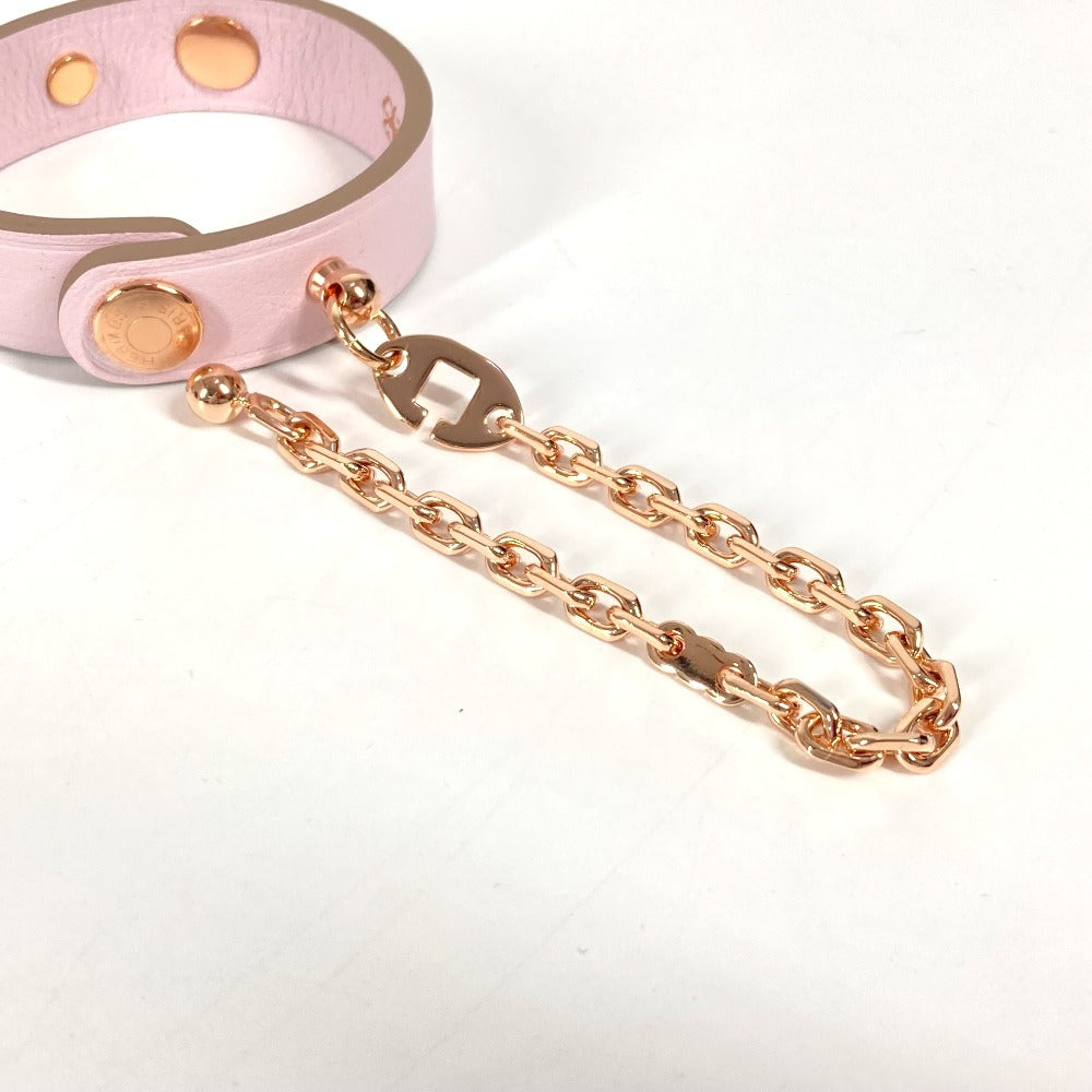 HERMES Glove holder Swift pink Medor Rival glove holder