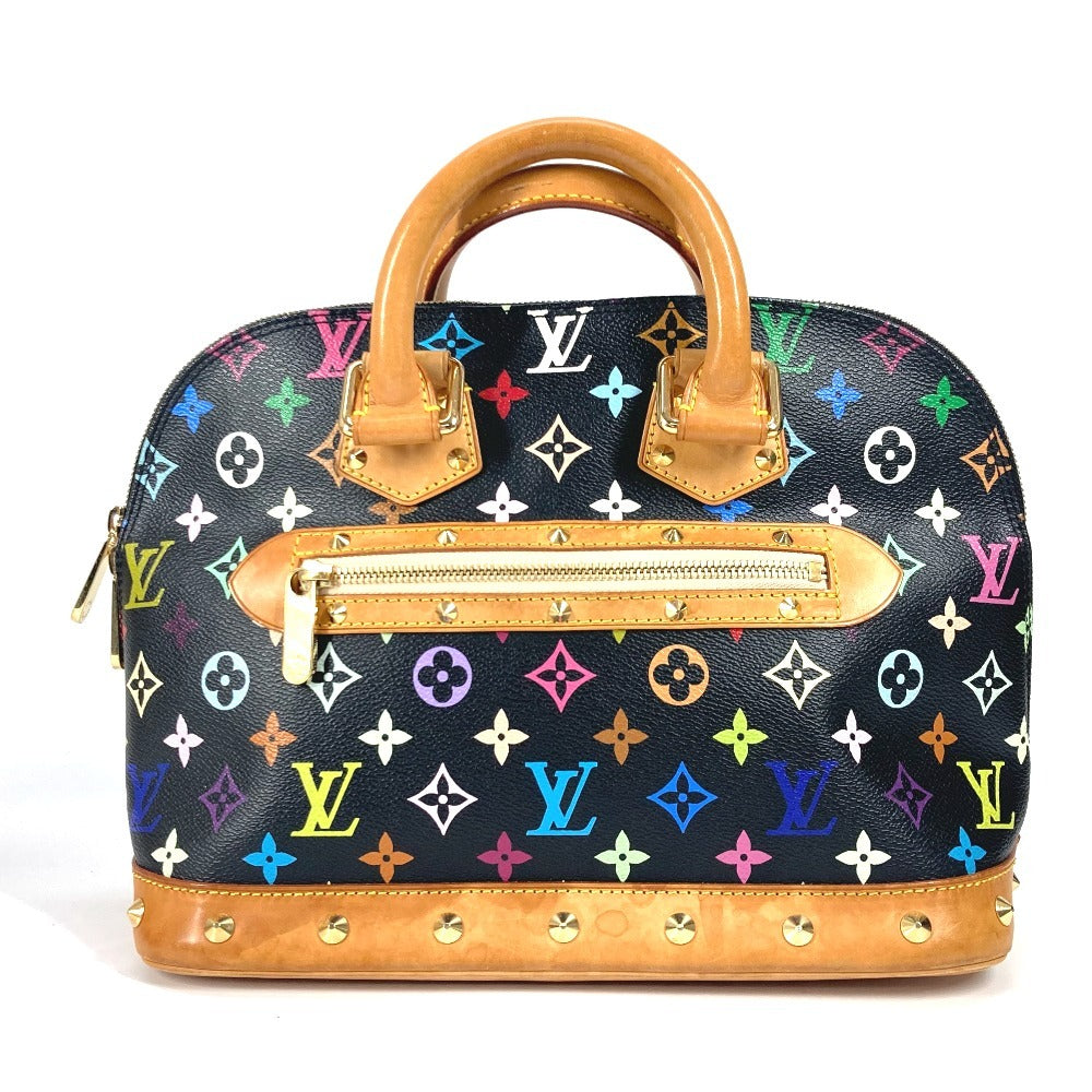 LOUIS VUITTON Handbag M40444ï¿½@ Monogram multicolor canvas black Monogram multicolor Alma PM Women