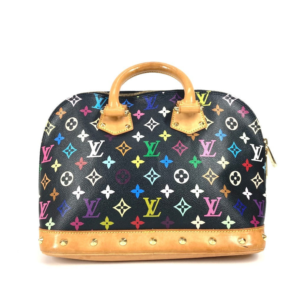 LOUIS VUITTON Handbag M40444ï¿½@ Monogram multicolor canvas black Monogram multicolor Alma PM Women