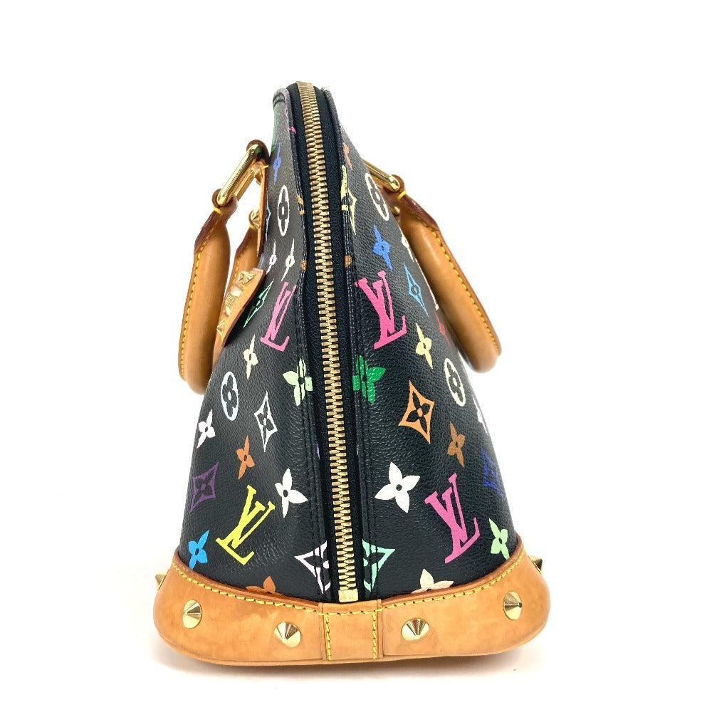 LOUIS VUITTON Handbag M40444ï¿½@ Monogram multicolor canvas black Monogram multicolor Alma PM Women