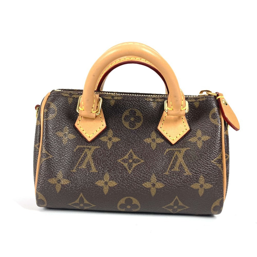 LOUIS VUITTON Handbag M82624 Monogram canvas Brown Monogram Vivienne Nano speedy Women