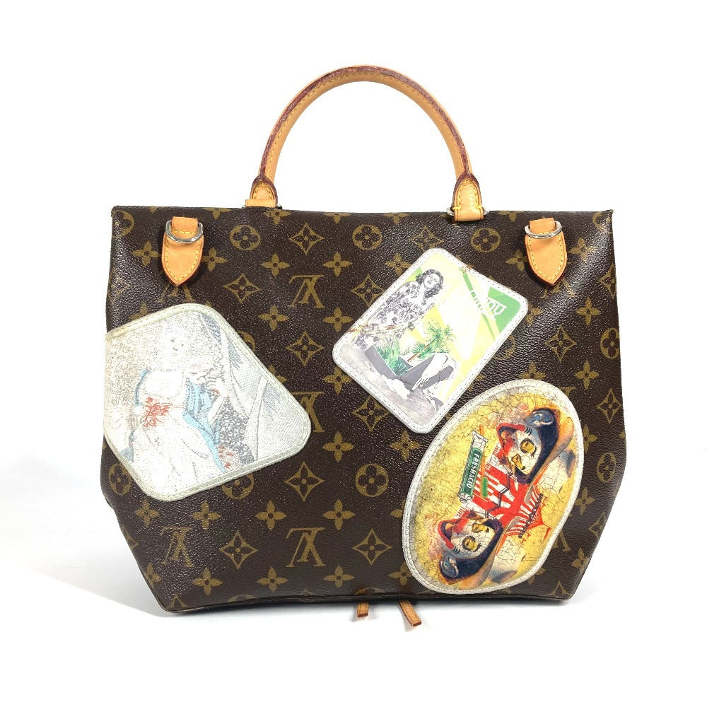 LOUIS VUITTON Handbag M40287 Monogram canvas Brown Monogram Cindy Sherman camera messenger Women
