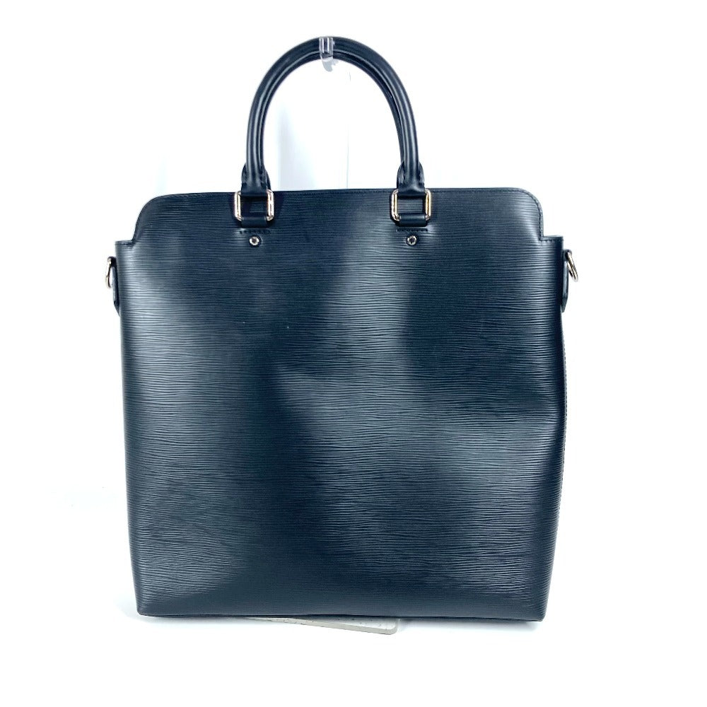 LOUIS VUITTON Business bag M58847 Epi Leather black Epi Brooks Tote mens
