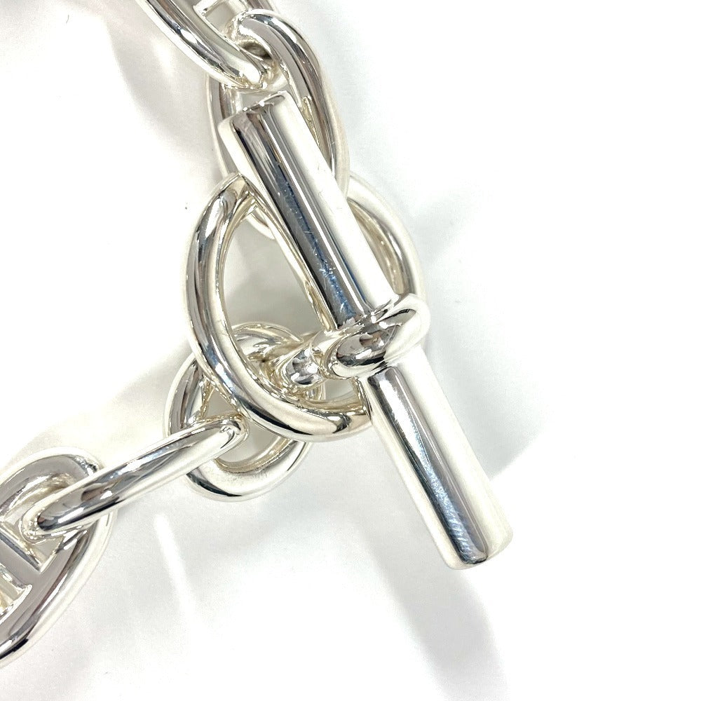 HERMES bracelet SV925 Silver Accessories Chaine dAncre MM 15LINK Chene Dunkle MM unisex(Unisex)