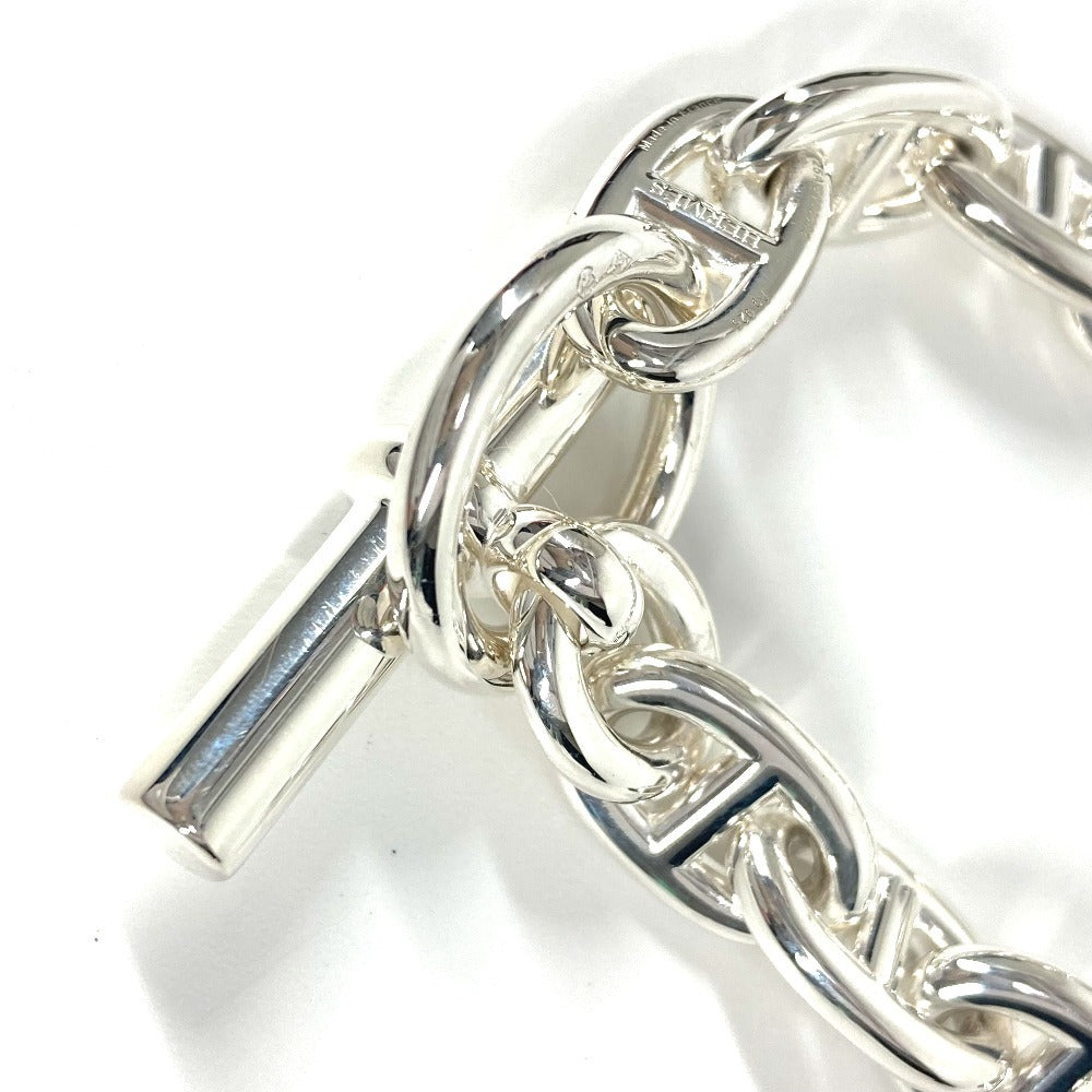 HERMES bracelet SV925 Silver Accessories Chaine dAncre MM 15LINK Chene Dunkle MM unisex(Unisex)