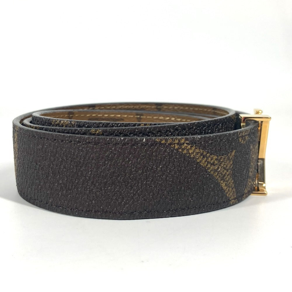 LOUIS VUITTON belt M0149 Monogram reverse canvas Brown Monogram reverse Santur LV Iconic