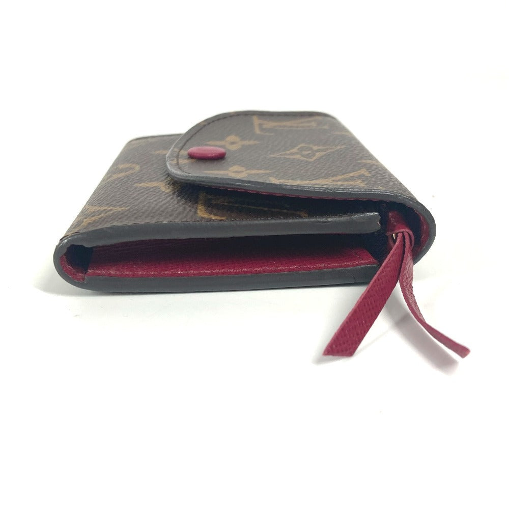 LOUIS VUITTON Folded wallet ï¼­41939 Monogram canvas pink Monogram Portomonet Rosali