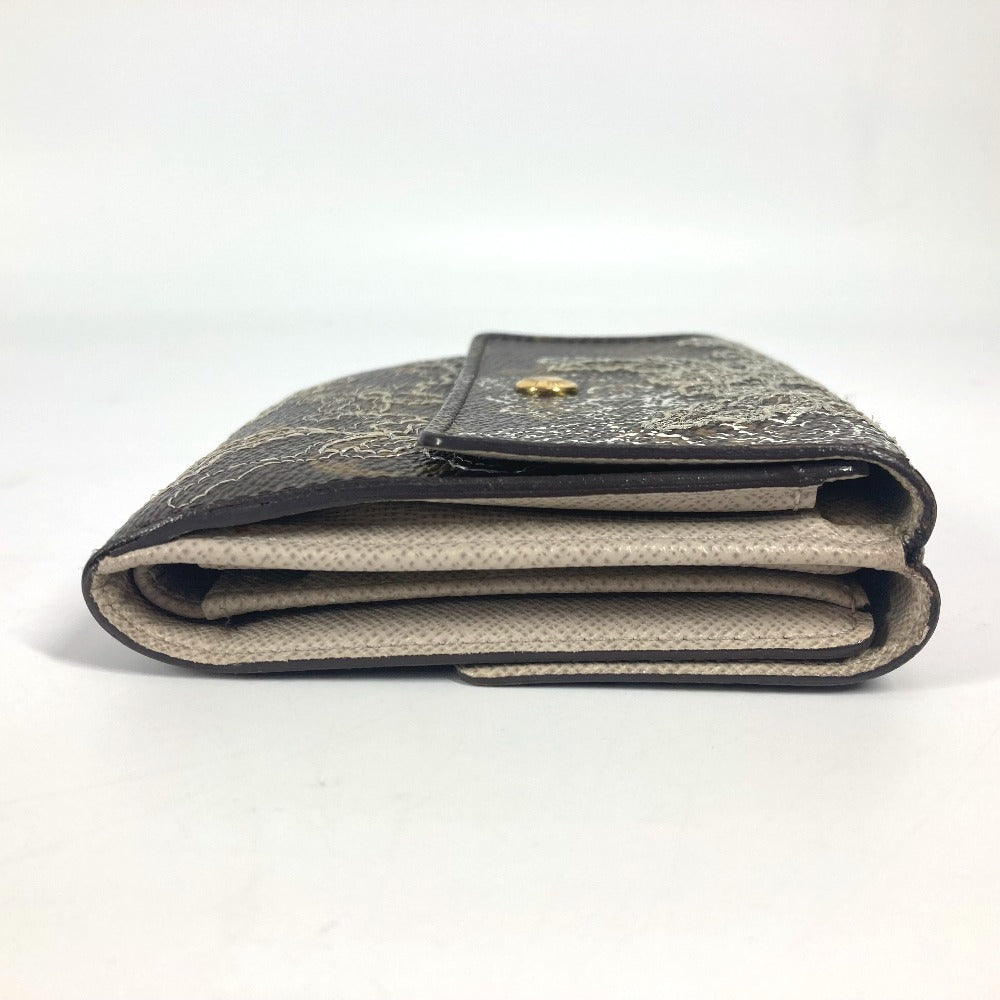 LOUIS VUITTON Trifold wallet M95396 Monogram canvas Brown ã¢ãã°ã©ã ãã³ãã£ã¨ã« Portefeuille Elise