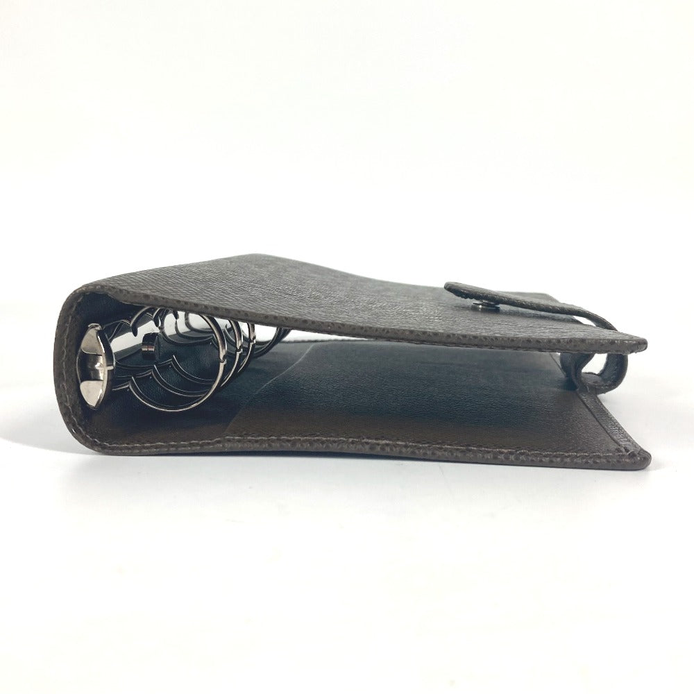 LOUIS VUITTON Notebook cover R20432 Taiga Leather Brown Taiga Agenda MM mens(Unisex)