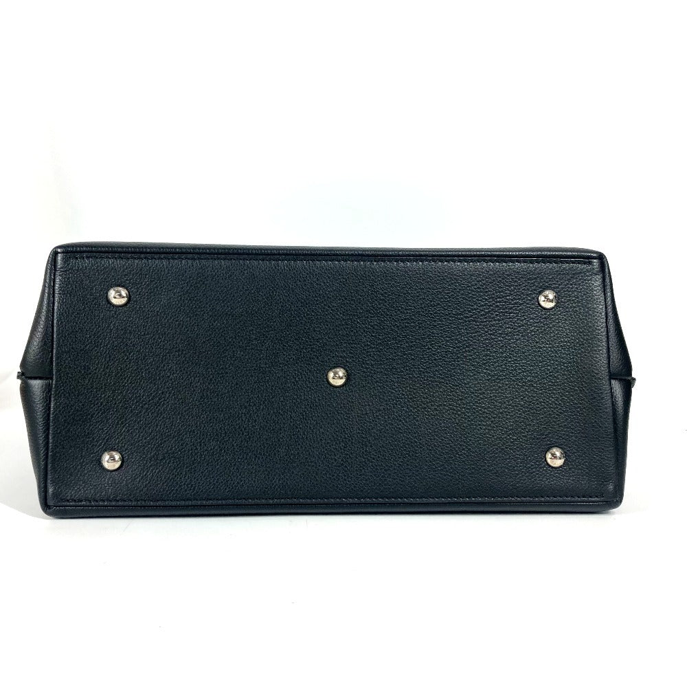 LOUIS VUITTON Handbag M53730 leather black logo Rock Me Day Women