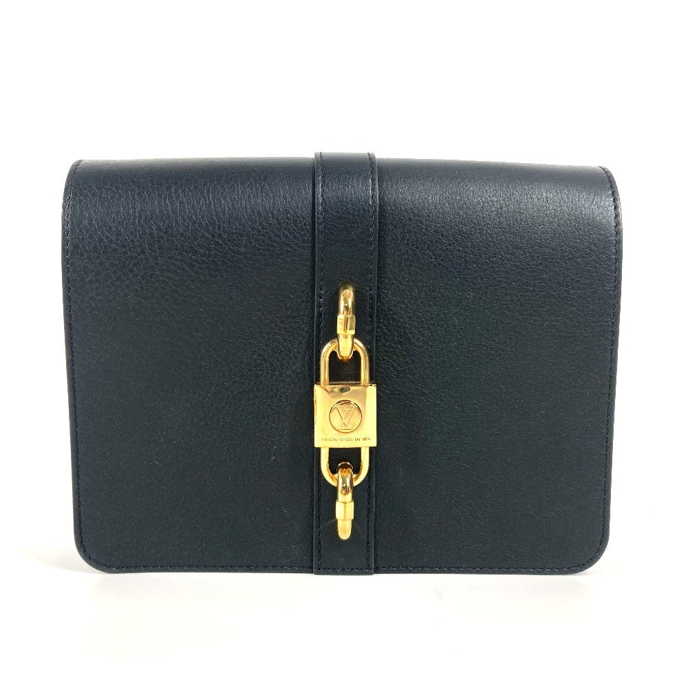 LOUIS VUITTON Shoulder Bag M57743 leather black rendezvous Women