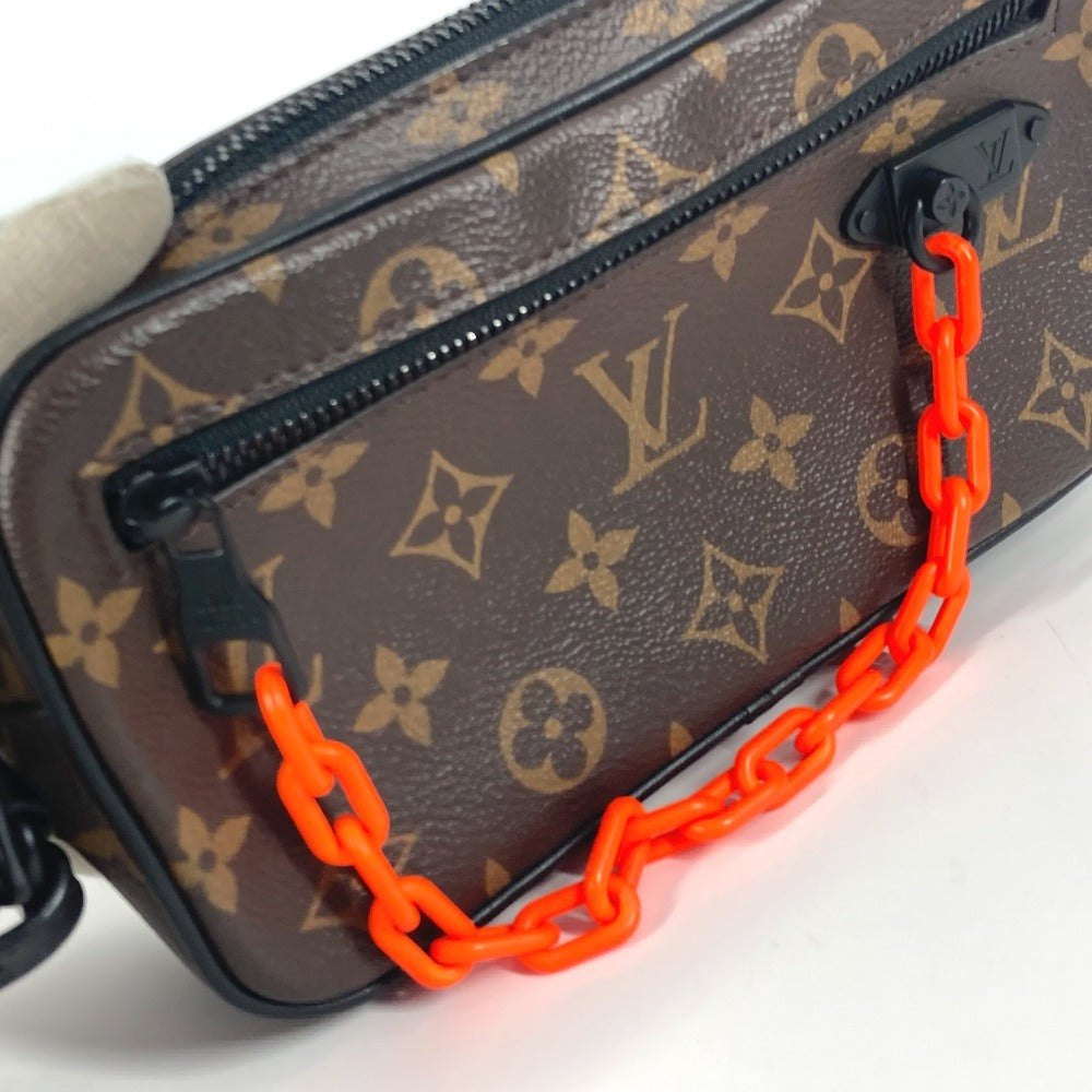 LOUIS VUITTON business bag M44458 Monogram canvas Brown Monogram Solar Powered Pochette Volga unisex(Unisex)