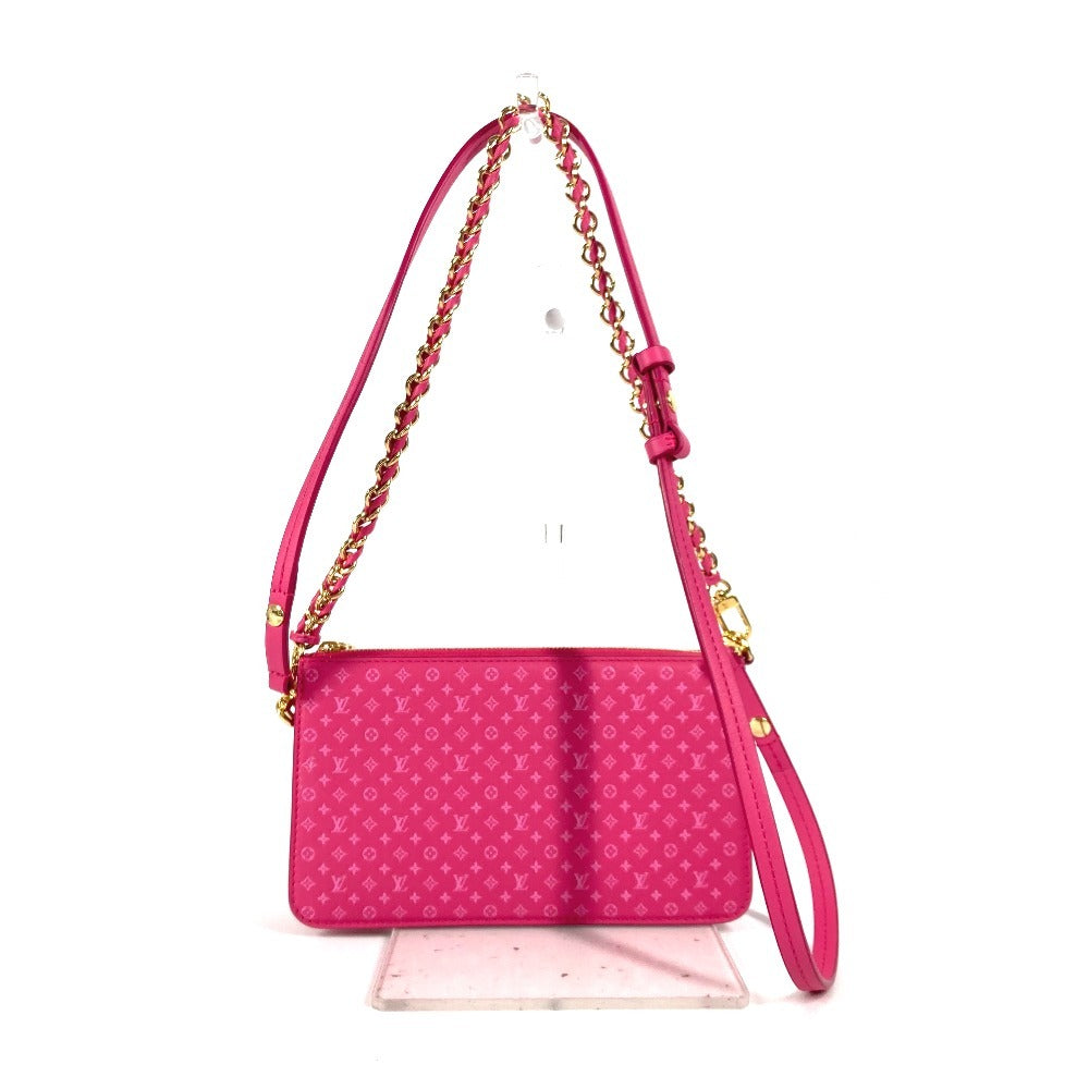LOUIS VUITTON Shoulder Bag M82232 , Calfskin trim pink Monogram pattern pochette lexington Women