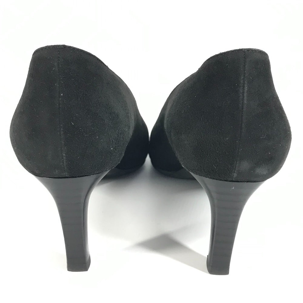 HERMES pumps suede black 36