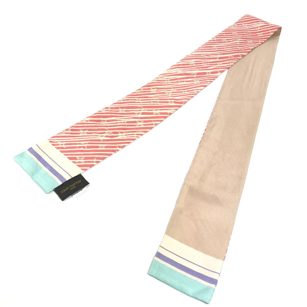 LOUIS VUITTON scarf M75856 silk Pink type Bando Almazing