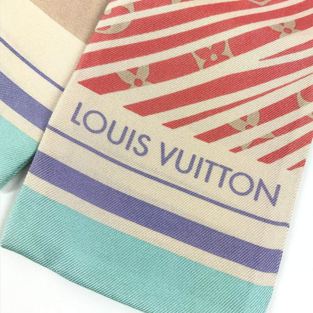 LOUIS VUITTON scarf M75856 silk Pink type Bando Almazing