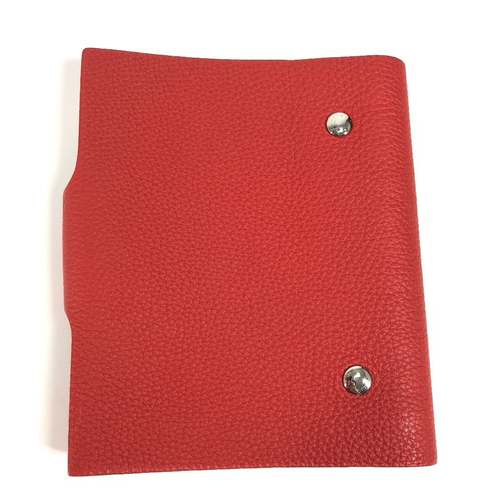 HERMES Note cover Togo Red Yuris PM Note Cover