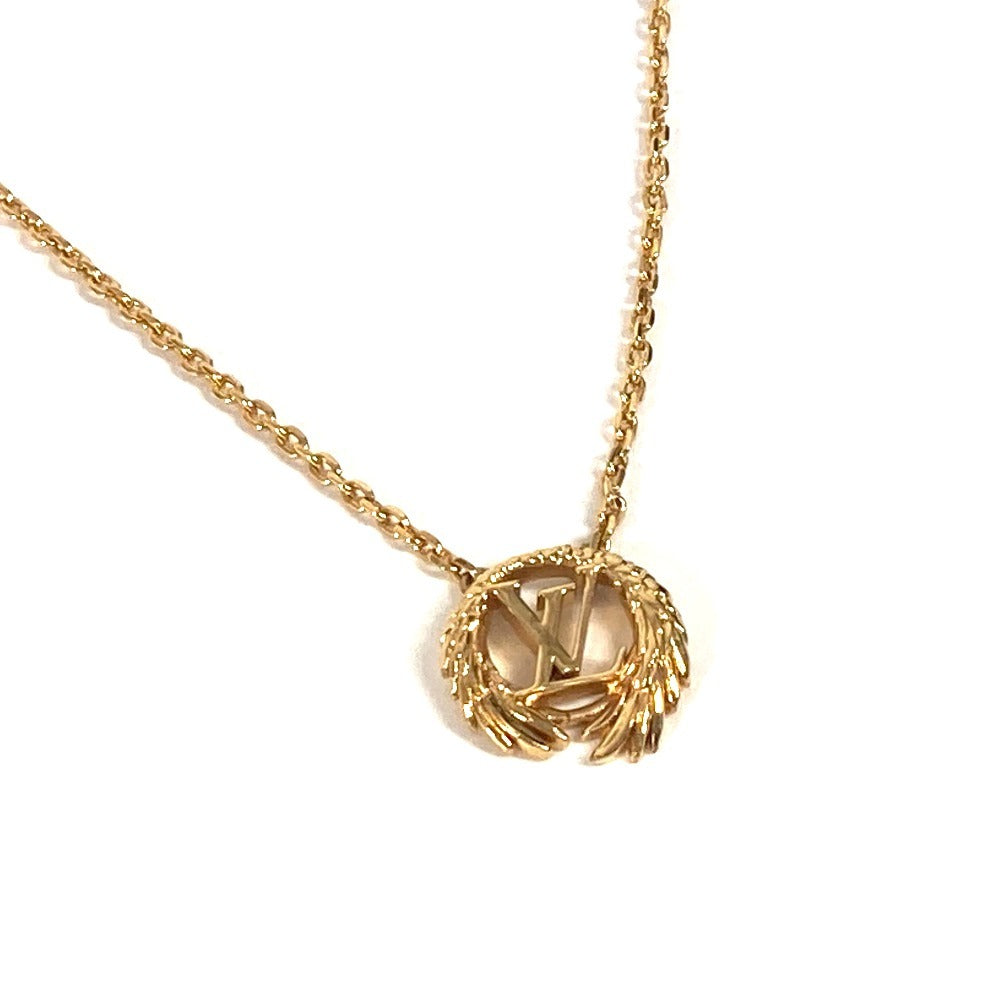 LOUIS VUITTON Necklace M64291 metal gold Collier LV Angel