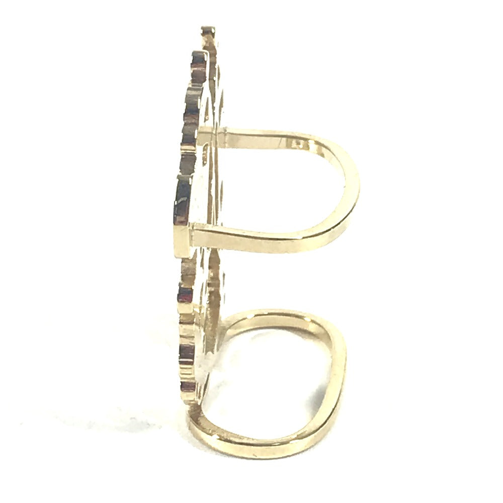 HERMES Scarf ring metal gold Brides de Gala