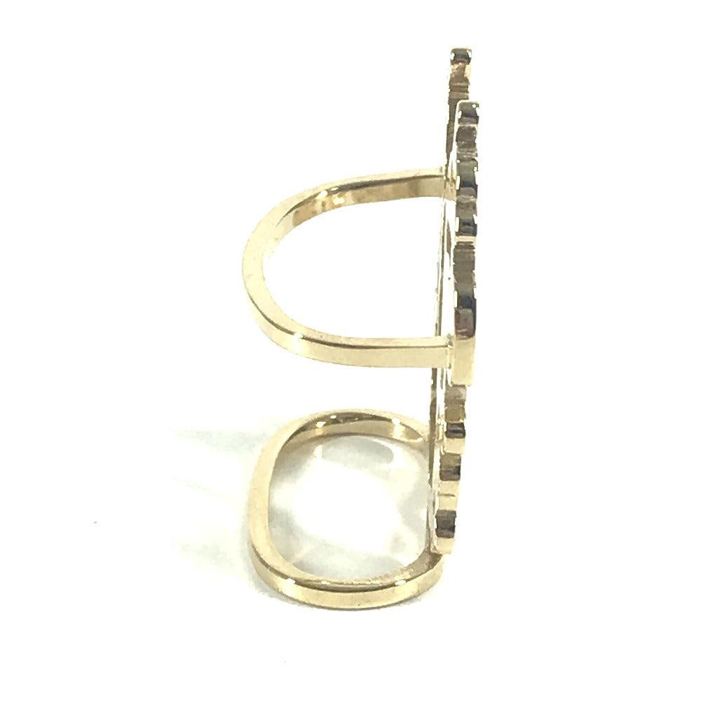 HERMES Scarf ring metal gold Brides de Gala
