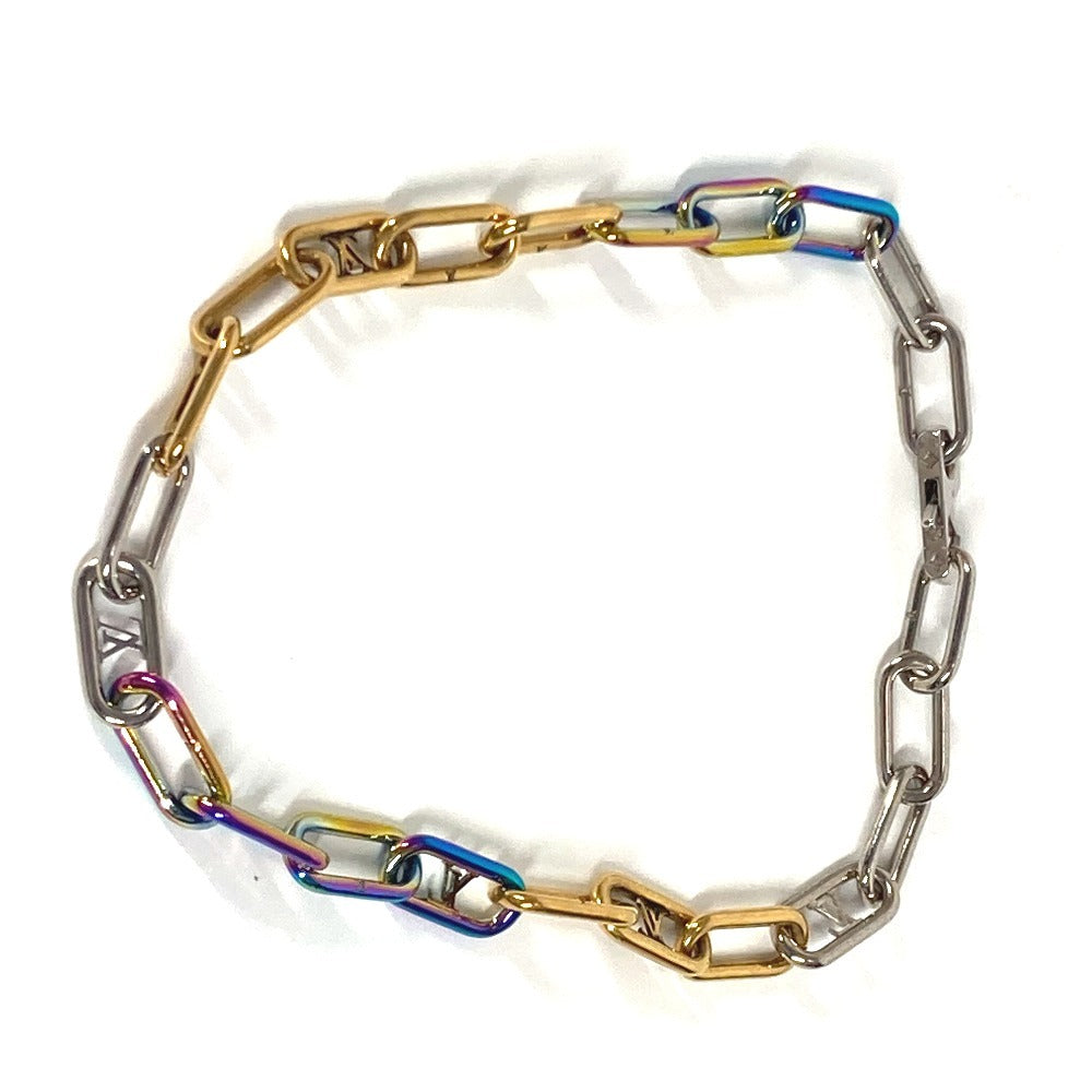 LOUIS VUITTON Necklace M80177 metal multicolor Collier Signature Chain