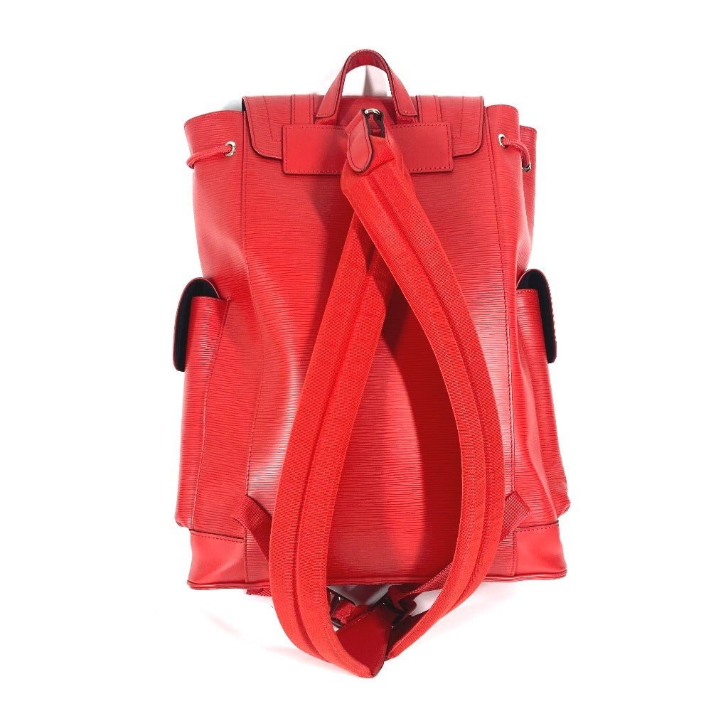 LOUIS VUITTON Backpack M53414 Epi Leather Red Supreme SUPREME collaboration Epi Christopher PM