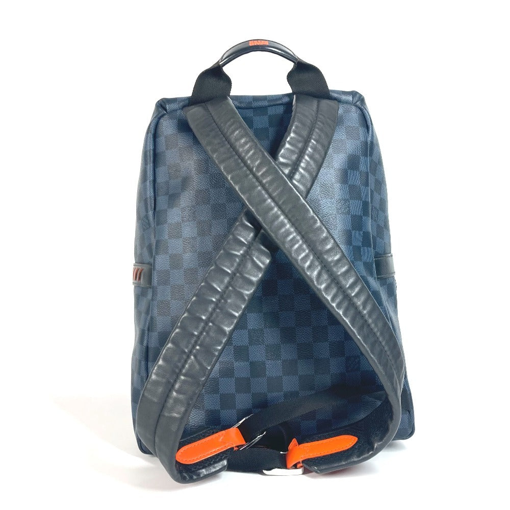LOUIS VUITTON Backpack N40157 Damier Cobalt Canvas Navy Damier Cobalt Discovery backpack
