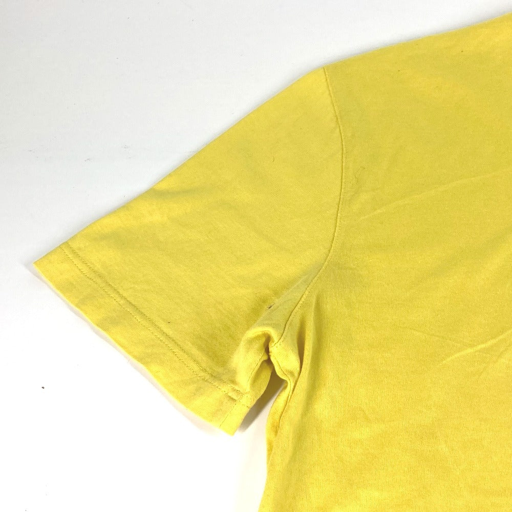 LOUIS VUITTON Short sleeve T-shirt cotton yellow logo LV circle L