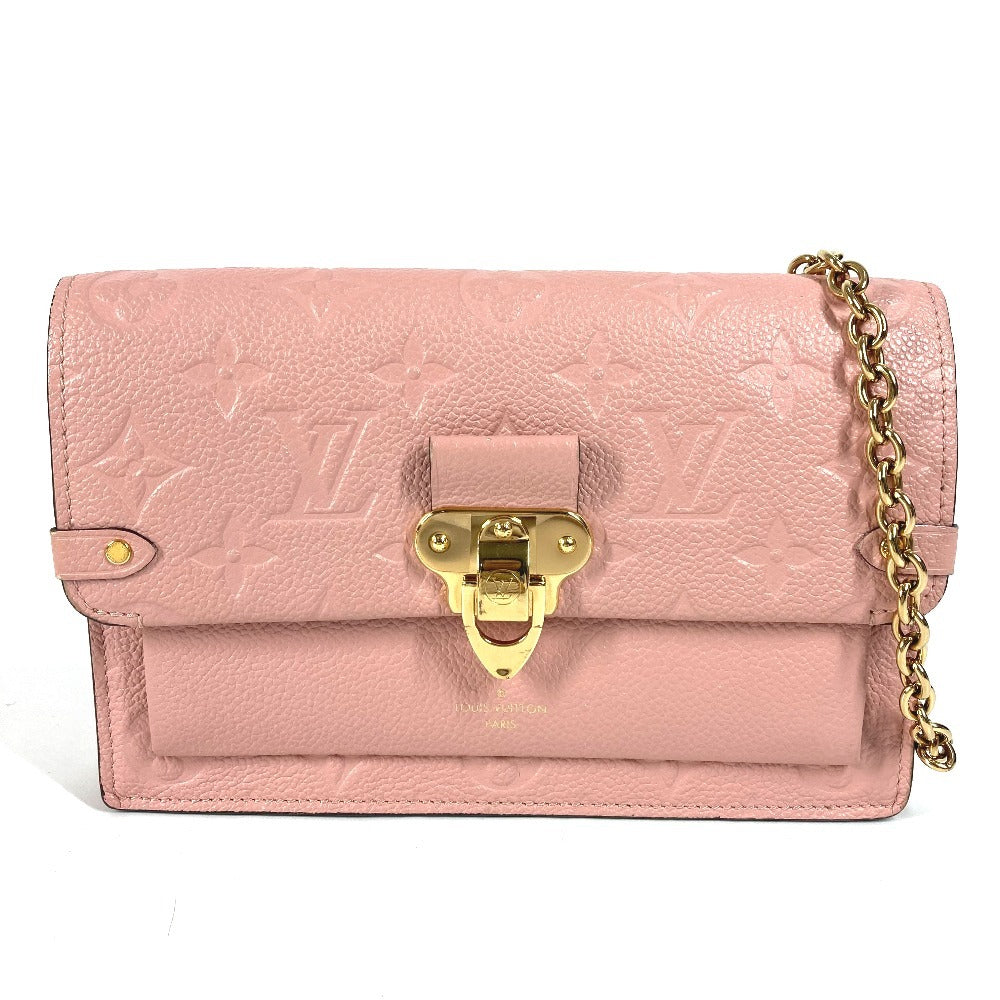 LOUIS VUITTON Long Wallet Purse M67841 Monogram Ann Platt Leather pink Monogram Ann Platt Portefeuille Vavin