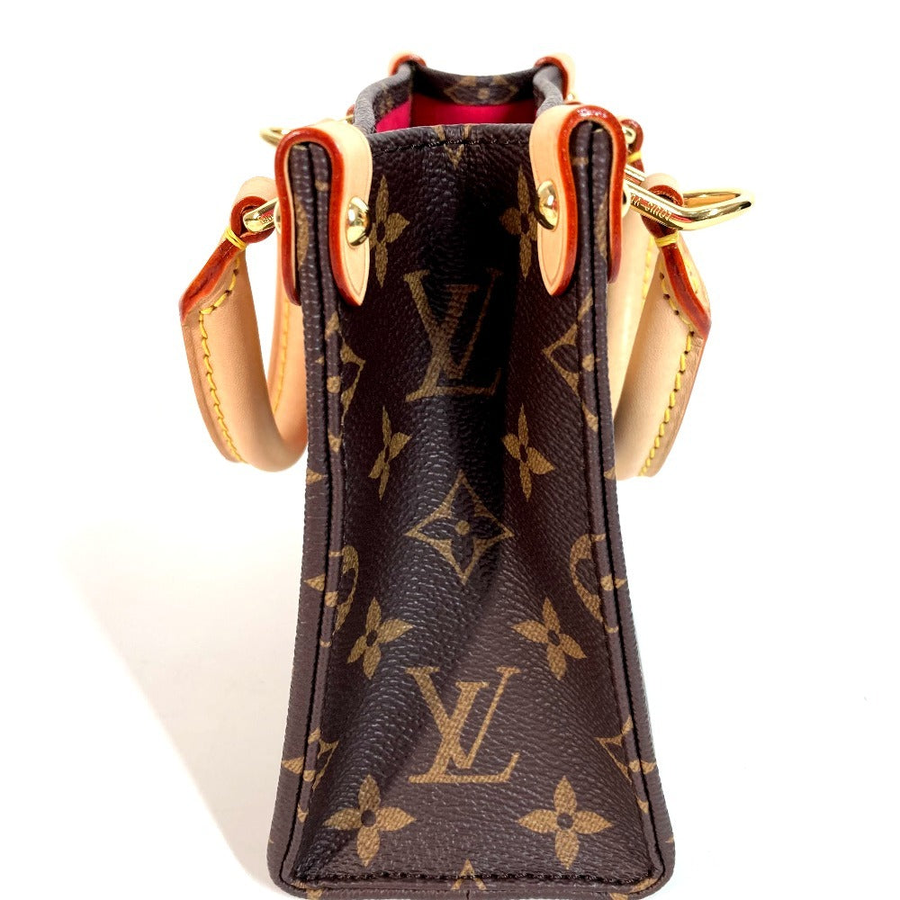 LOUIS VUITTON Handbag ï¼­13668 Monogram canvas Brown LV x TM Monogram On the Go BB