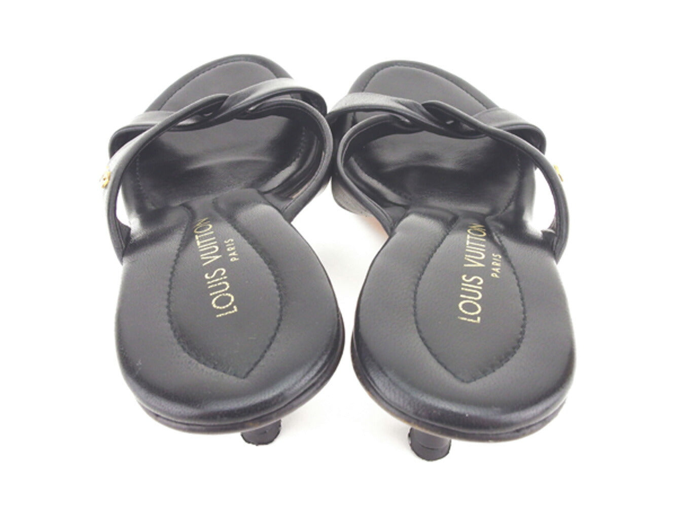 LOUIS VUITTON Sandals black 34