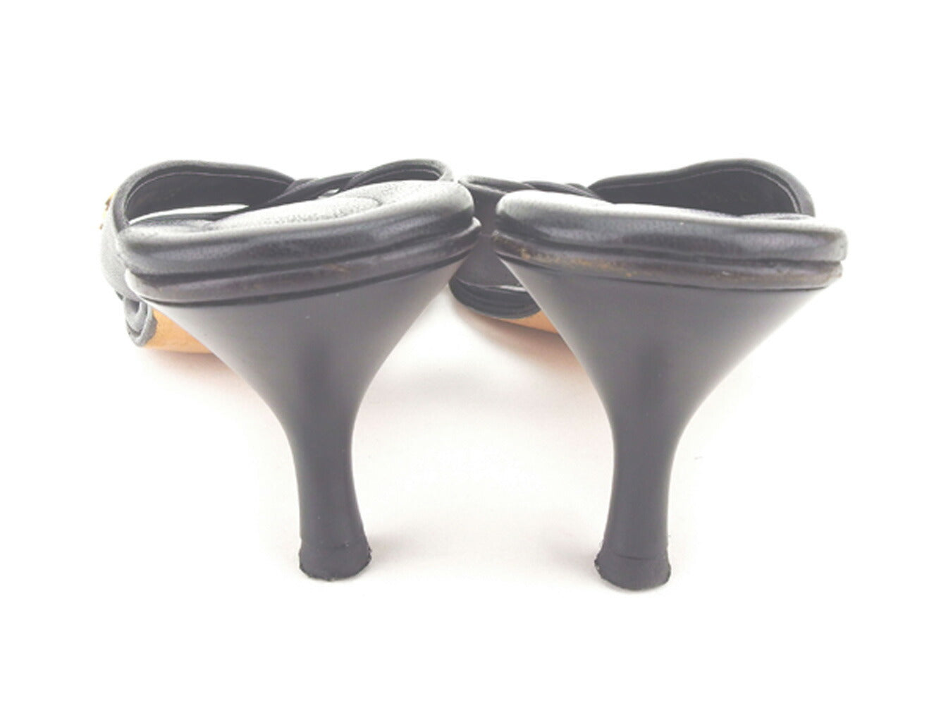 LOUIS VUITTON Sandals black 34
