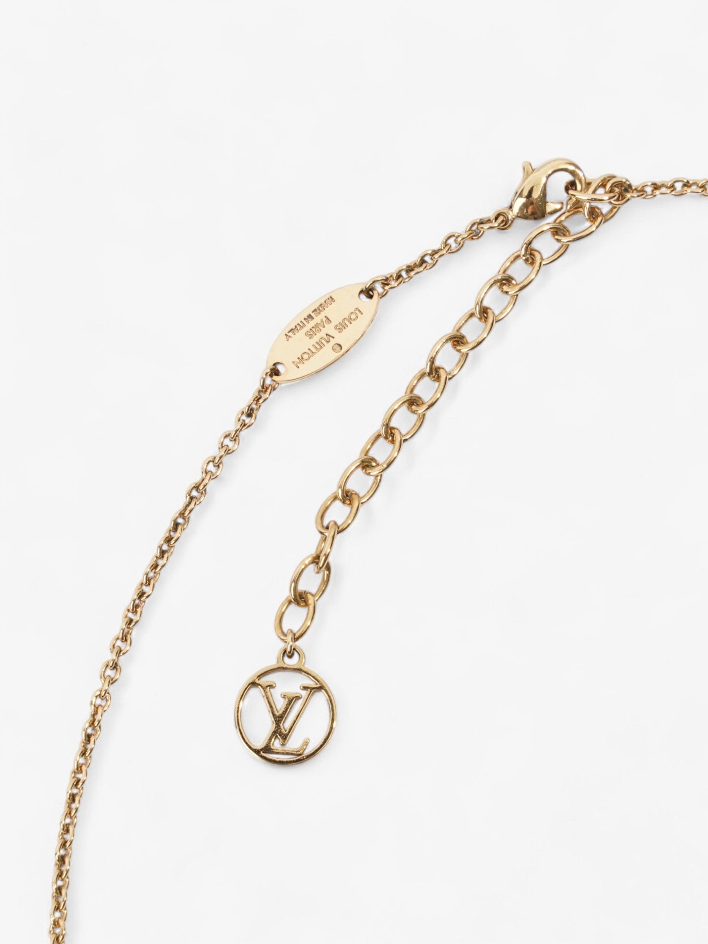 Louis Vuitton iconic necklace Gold