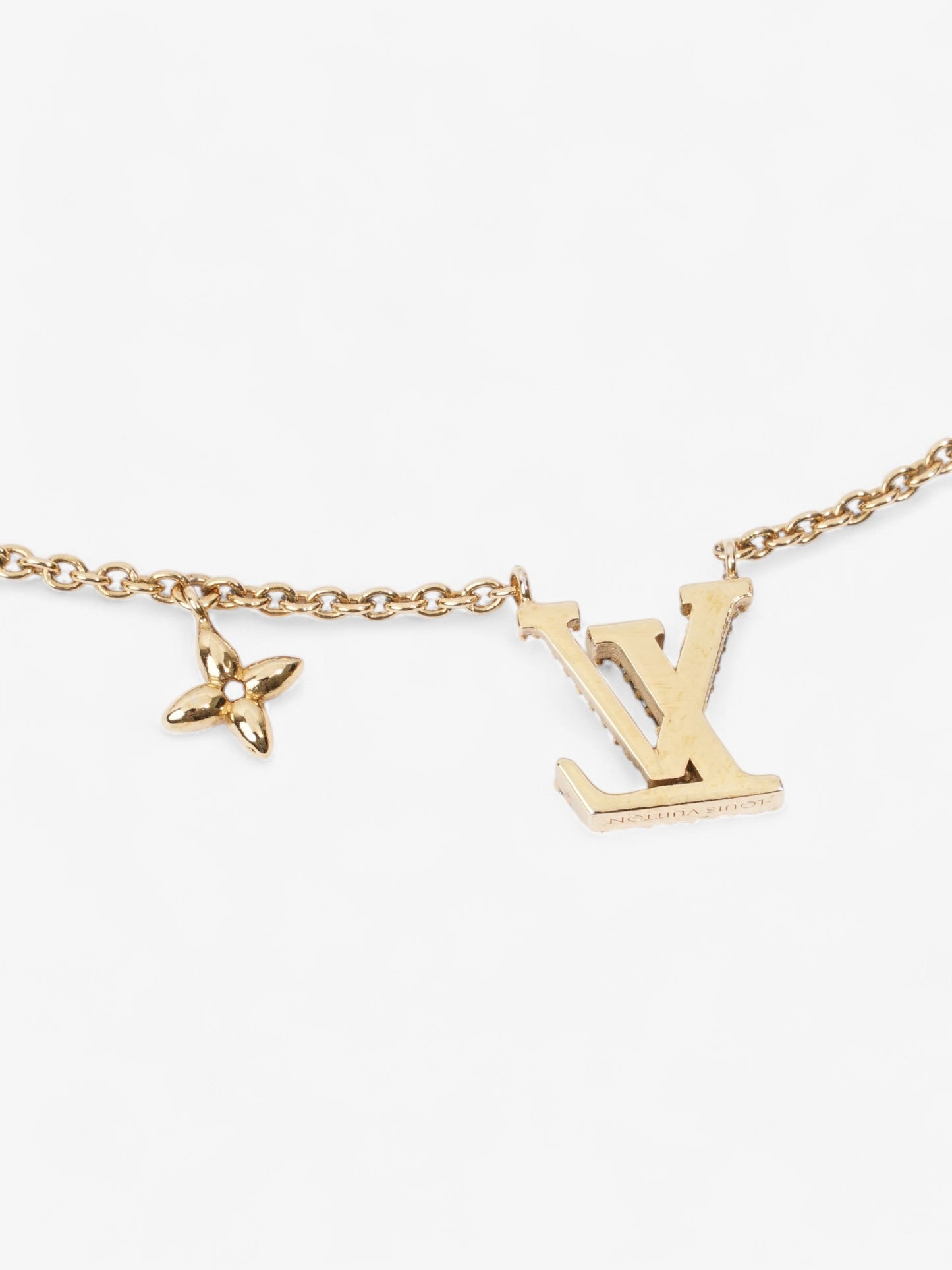 Louis Vuitton iconic necklace Gold