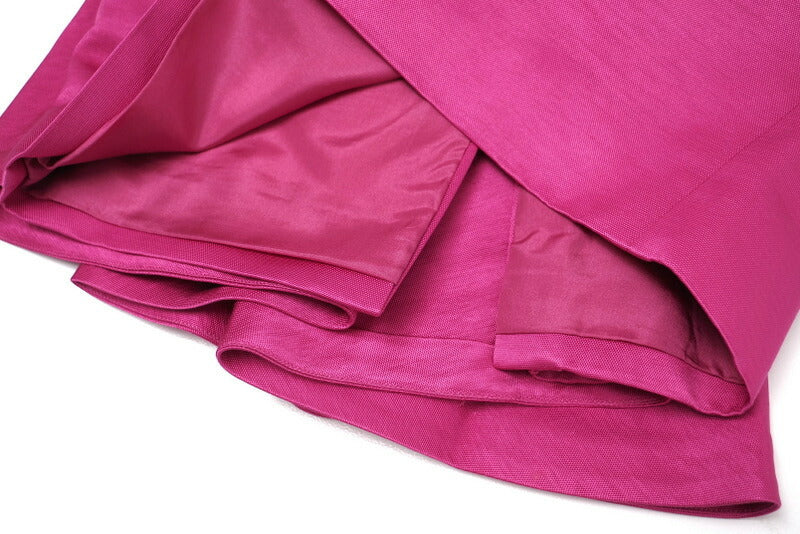 Dior skirt 75% cotton, 25% silk, lining: 100% silk pink Women 36