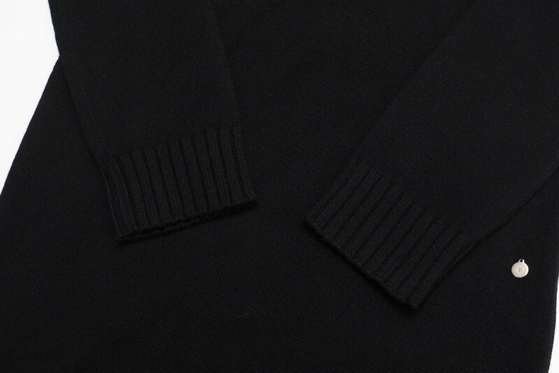 HERMES one piece 87-7702 cashmere black Women 36