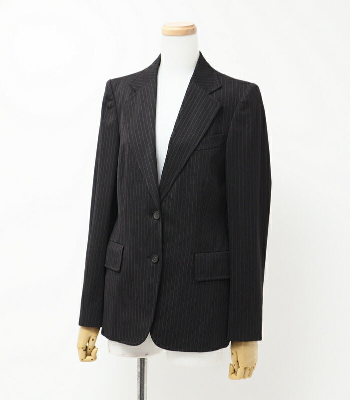 GUCCI Jacket 145558.ZM044 96% wool, 4% polyurethane / Lining: 100% rayon gray Women 38