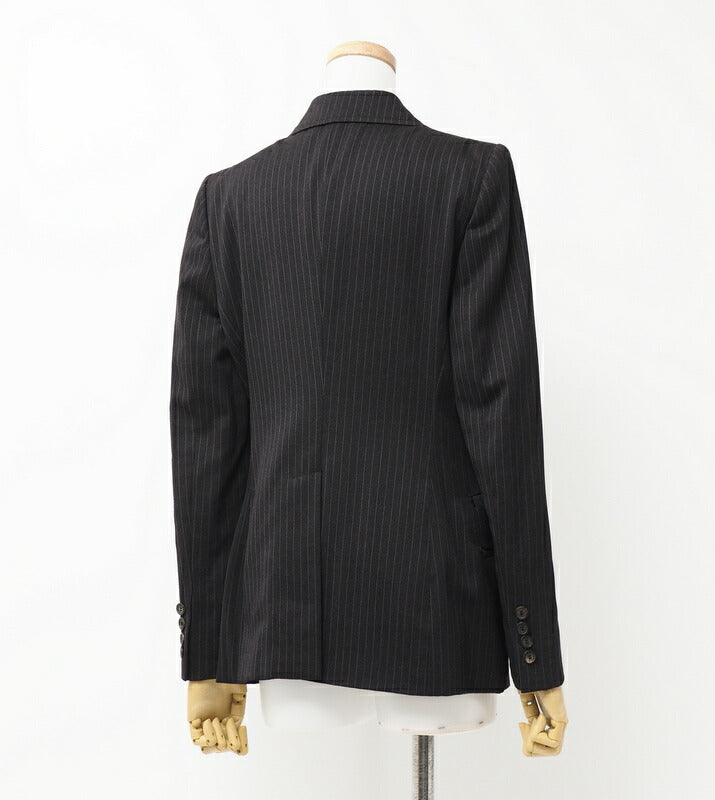 GUCCI Jacket 145558.ZM044 96% wool, 4% polyurethane / Lining: 100% rayon gray Women 38