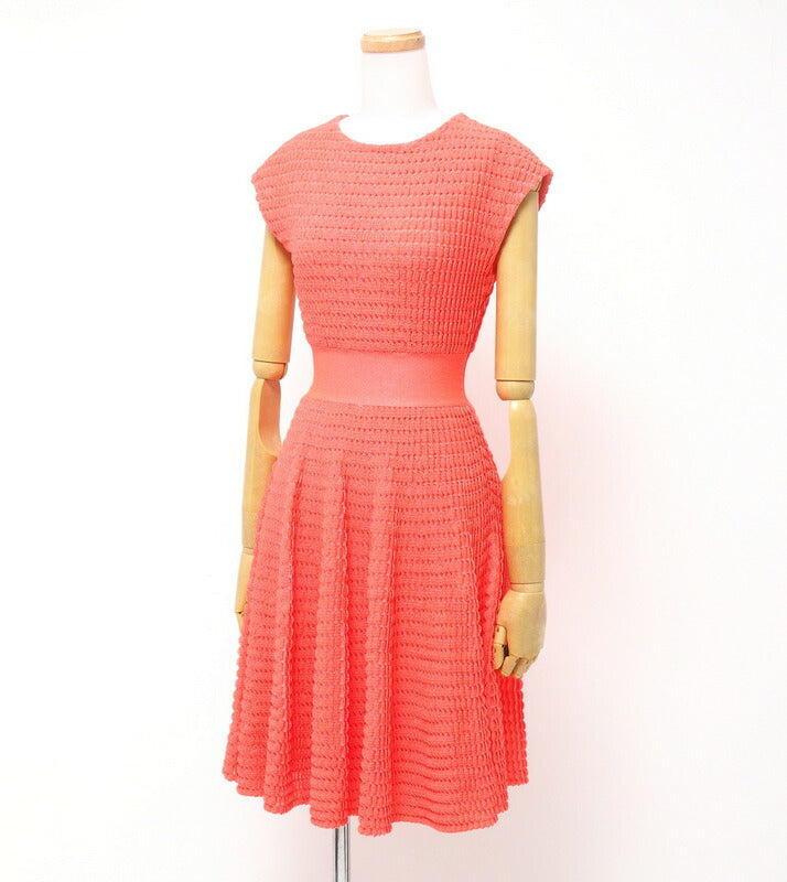 Dior one piece 4C24609AM508 70% polyester, 25% cotton, 5% polyamide/lye Coral orange Women I38