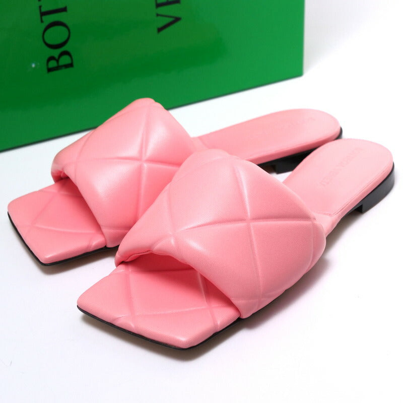 BOTTEGAVENETA Sandals leather pink Lido Women 37