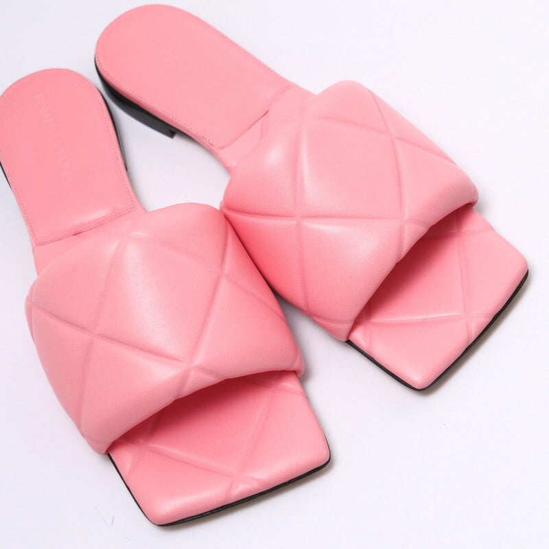 BOTTEGAVENETA Sandals leather pink Lido Women 37