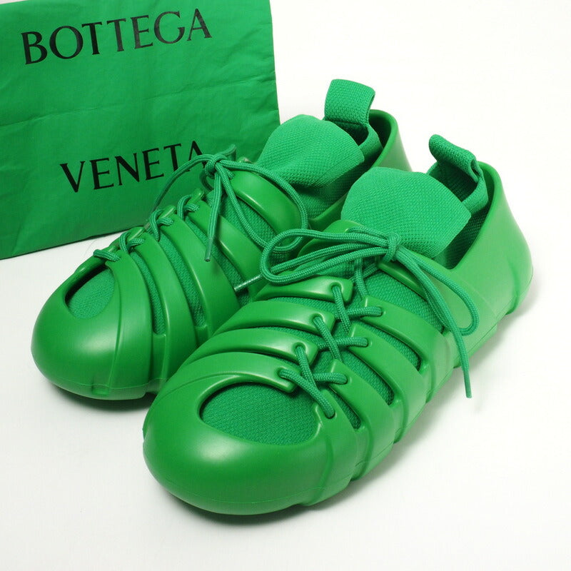 BOTTEGAVENETA sneakers Rubber/knit green mens 40