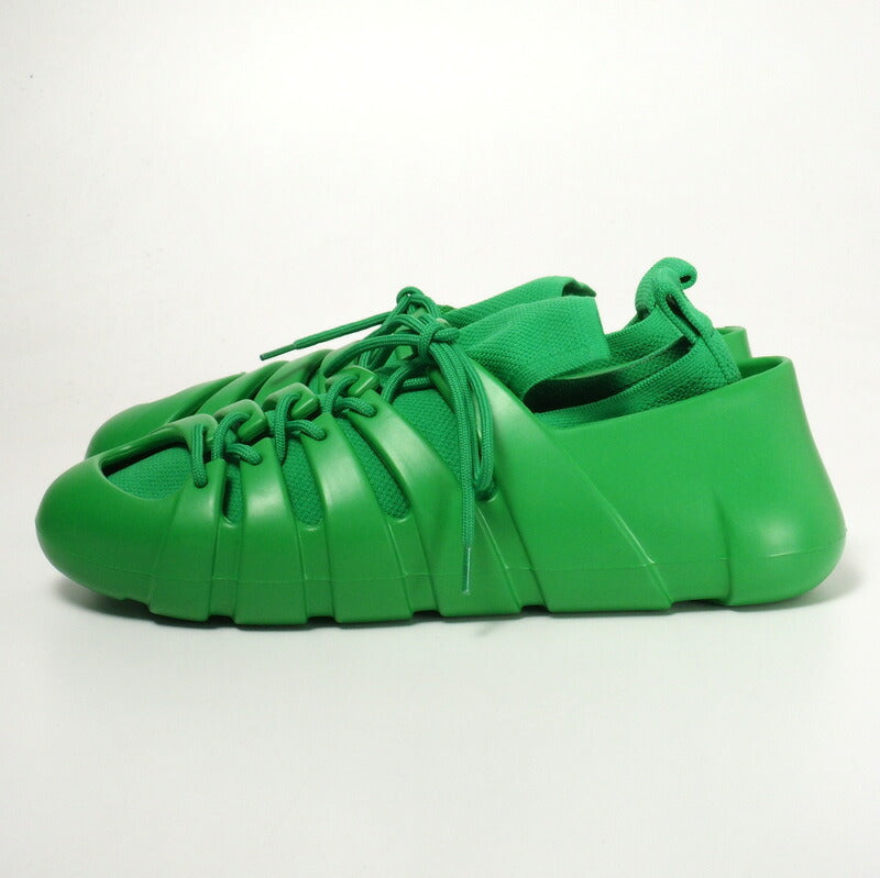 BOTTEGAVENETA sneakers Rubber/knit green mens 40