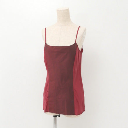 BURBERRY one piece 100% polyester% Bordeaux FM056-935-18 Women 38