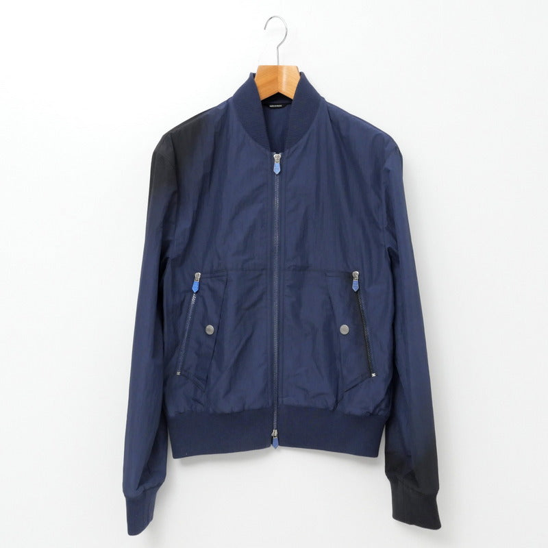 HERMES Blouson �–31-5533 Nylon Navy mens 46