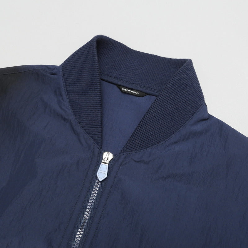HERMES Blouson �–31-5533 Nylon Navy mens 46