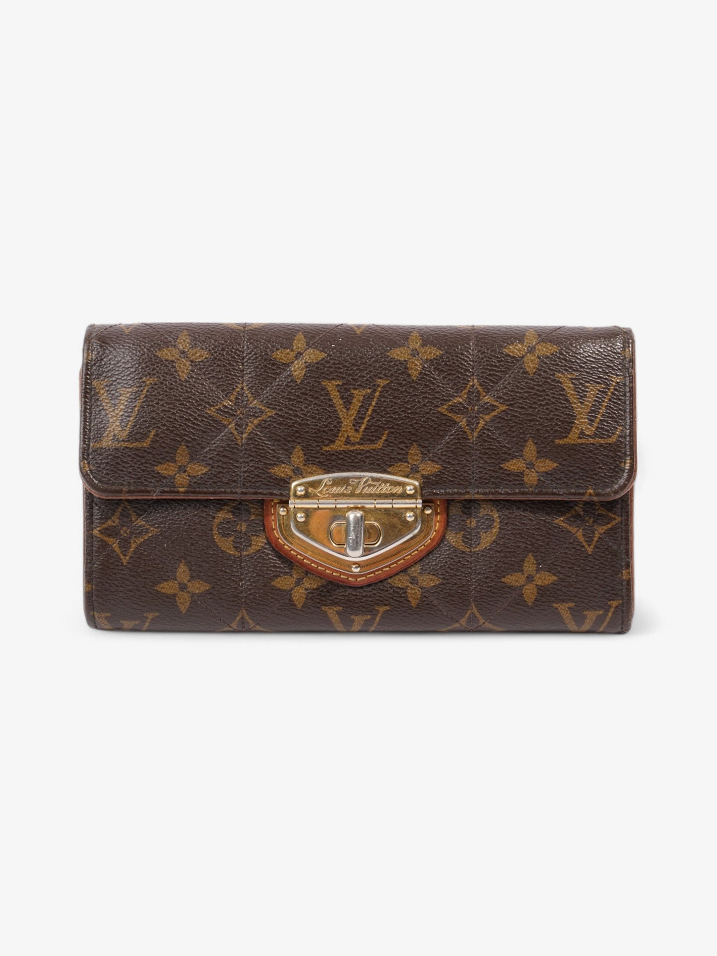 Louis Vuitton Sarah Wallet Monogram / Gold Coated Canvas