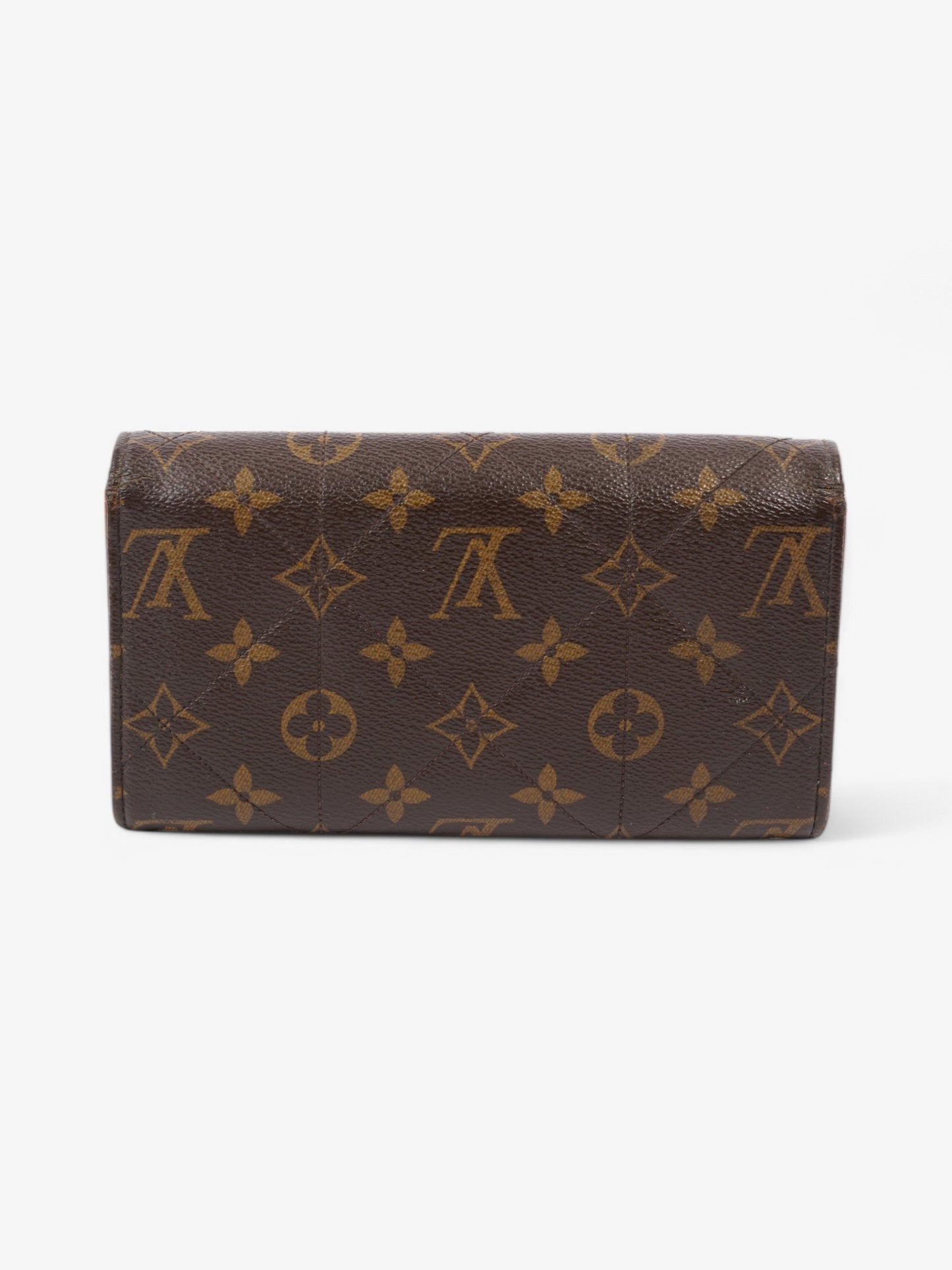 Louis Vuitton Sarah Wallet Monogram / Gold Coated Canvas