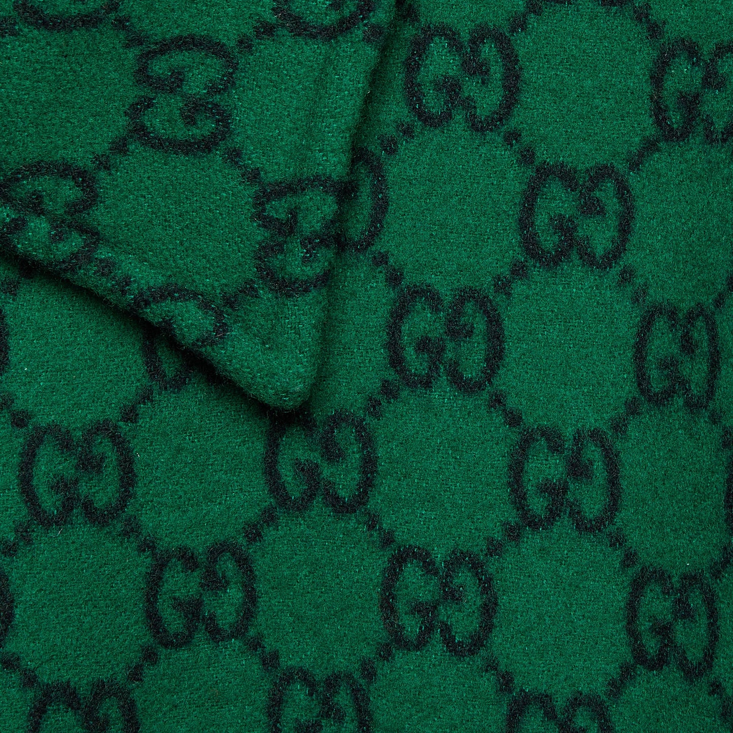GUCCI GG WOOL FLANNEL PADDED JACKET