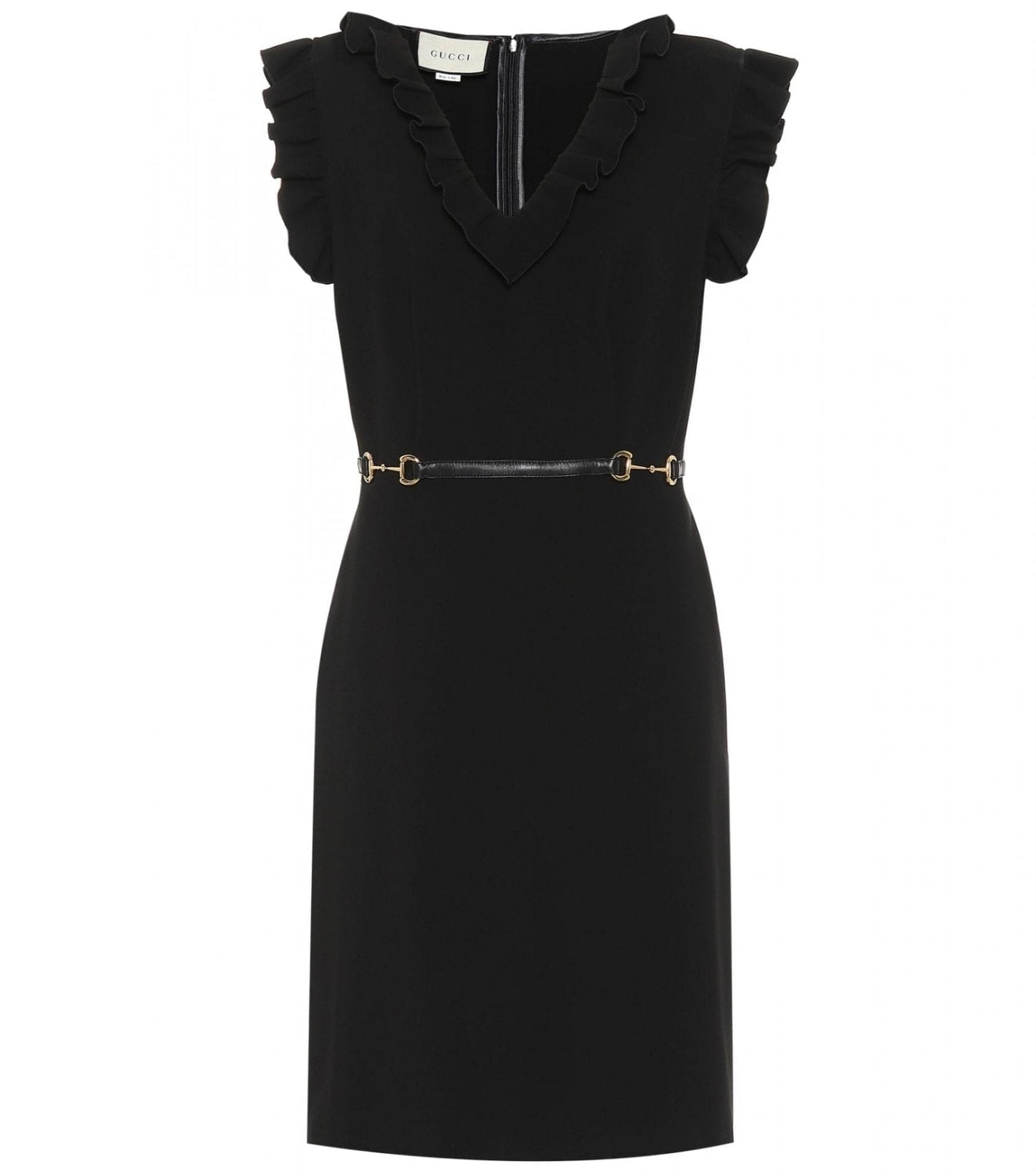 GUCCI HORSEBIT CrÃªpe DRESS